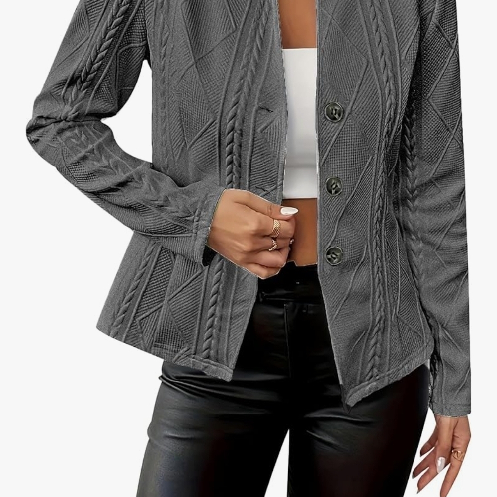 Women's Charcoal Blazer